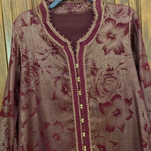 Moroccan traditional caftan handmade - Picture 5 of 17